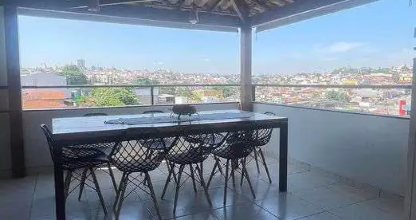 Cobertura floramar 4 quartos de 620 por 559 mil 2 vagas troca p sítio e imóveis - valor contagem bh