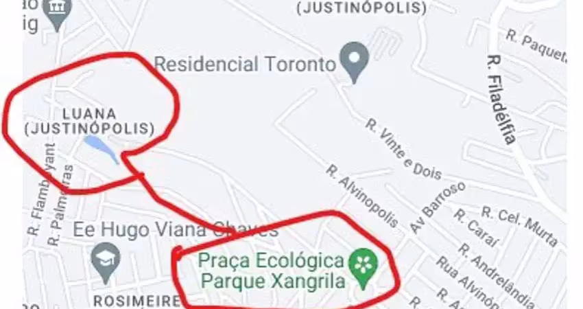 Lote luana região xangri-la nova pampulha 360m pra venda rapida *de150por129 mil* justinópolis luana