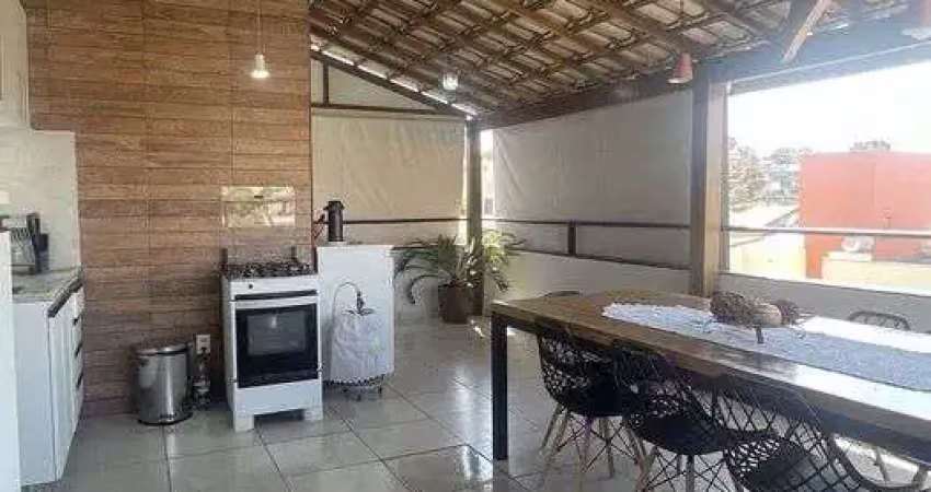 Excelente cobertura bairro floramar, 4 quartos ,103mts