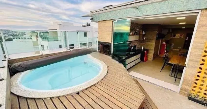 Cobertura itapoã 4 quartos 4 vagas bairro nobre pampulha top 3 suites