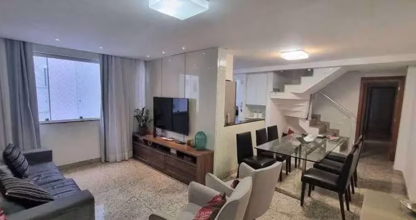 Cobertura para venda possui 190 metros quadrados com 4 quartos em buritis - belo horizonte - mg
