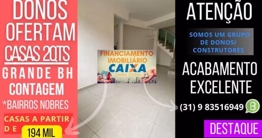 Casa geminada 3 quartos contagem p 469k venda rapida prox a belo horizonte mg pampulha bh financie