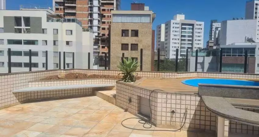 Cobertura buritis 4 quartos bh zona sul c piscina de1.4 por1290m igual casa financia p/ venda rápida