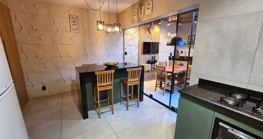 Casa geminada cabral contagem 3 quartos 2 vagas individual montada decorada c area gourmet financia
