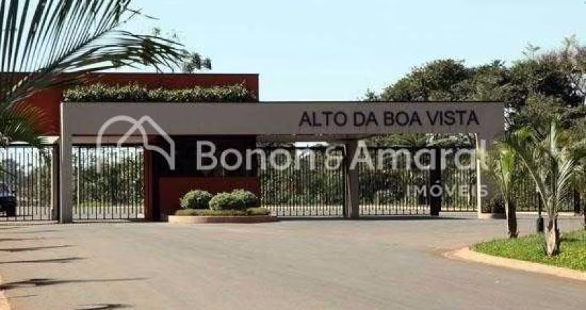 Terreno com 407,55 m², a venda no Condomínio Alto da Boa Vista em Paulínia- SP