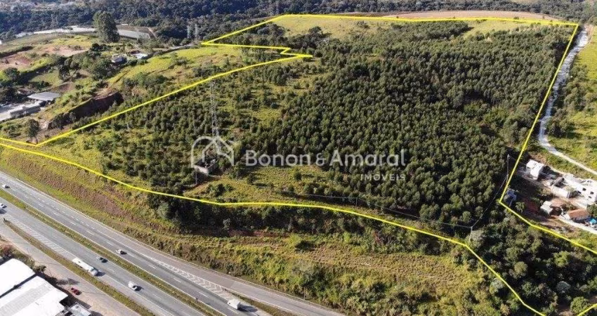 Vendo , área ,para indústria, comércio e logística Rodovia Fernão Dias , em Atibaia .