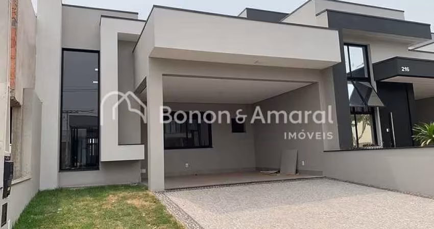 Casa nova térrea com 3 suítes a venda no condomínio Terras da Estancia em Paulínia