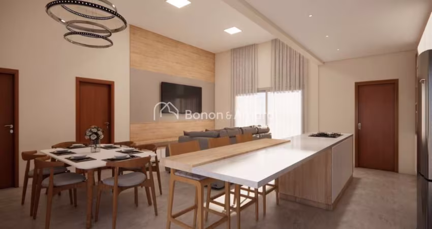 Casa térrea 3 suítes e escritório, à venda, Condomínio Lírios, Paulínia