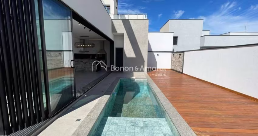 &amp;#34;Sobrado Novo e Moderno com 3 Suítes e Piscina à Venda no Condomínio Mont Alcino - Valinhos&amp;#34;
