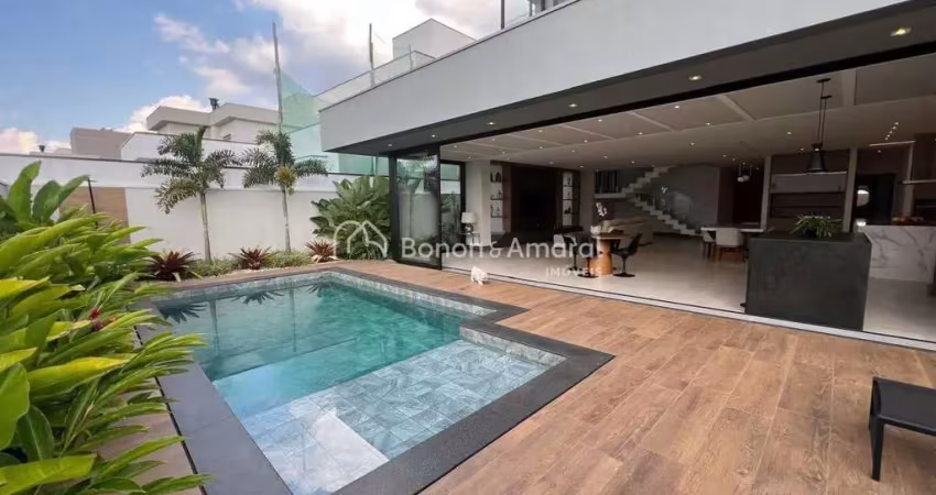 &amp;#34;Casa Espetacular no Condomínio Alphaville Dom Pedro 2 com Piscina Aquecida e Acabamentos de Alto Padrão&amp;#34;