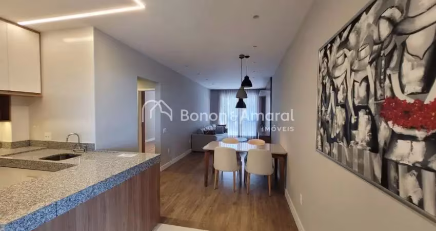 Apartamento semi mobiliado com 2 suítes e lazer completo na nova campinas