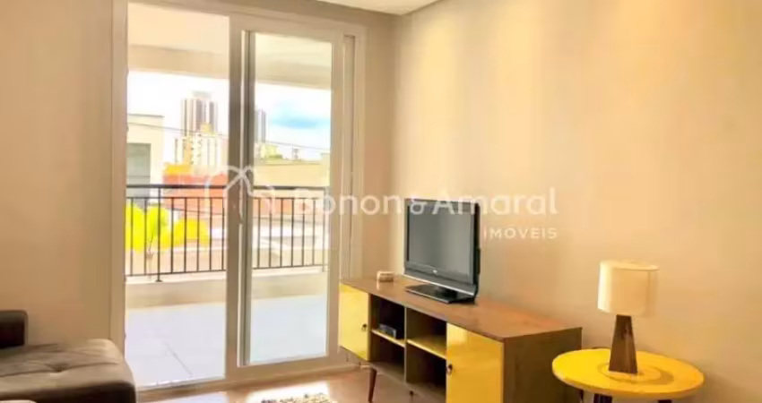 Apartamento mobiliado com 82m² no bairro taquaral, em campinas - sp