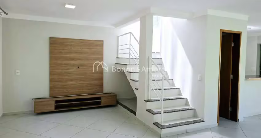 Casa sobrado com 3 quartos para locação em barão geraldo ( bosque de barão)