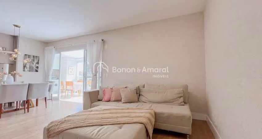 Apartamento à venda com 136 m², 3 suítes em campinas.