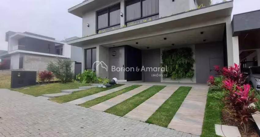 Casa em condomínio à venda, 4 suítes, alto padrão, região do alphaville campinas