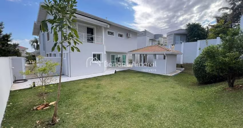 Casa para locação com 3 suítes, varanda, escritório, 450 m² no alphaville, campinas
