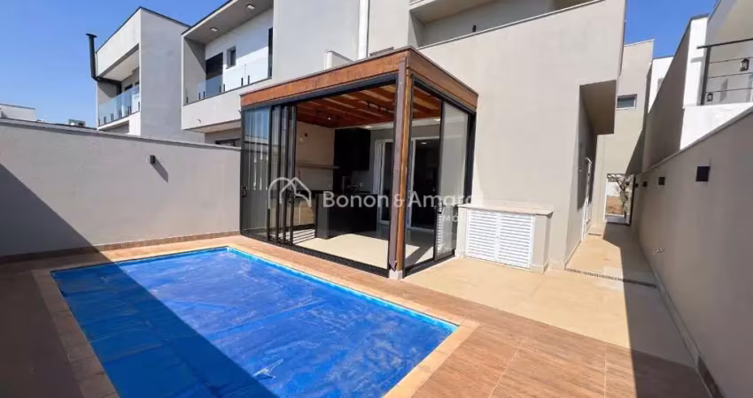 Sobrado para locação no condomínio terras da estância, vila monte alegre, paulínia.