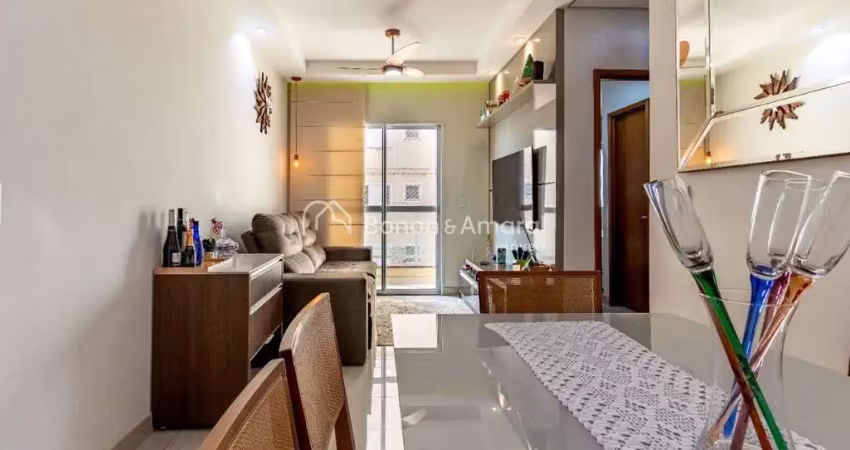 Apartamento 2 quartos e uma suíte à venda no condomínio vivare club residence - paulínia/sp