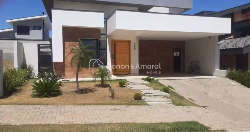 Casa térrea no residencial arborais, com 198 m2 de construção e 420 m2 de terreno, 3 suites,
