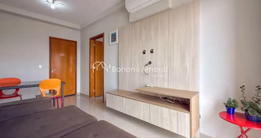 Apartamento de 2 quartos com ar condicionado e tela