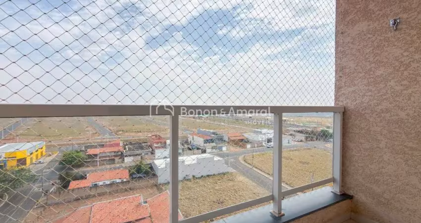 Apartamento com 2 quartos, ar condicionado, vista livre e 2 vagas cobertas no vivare em paulínia