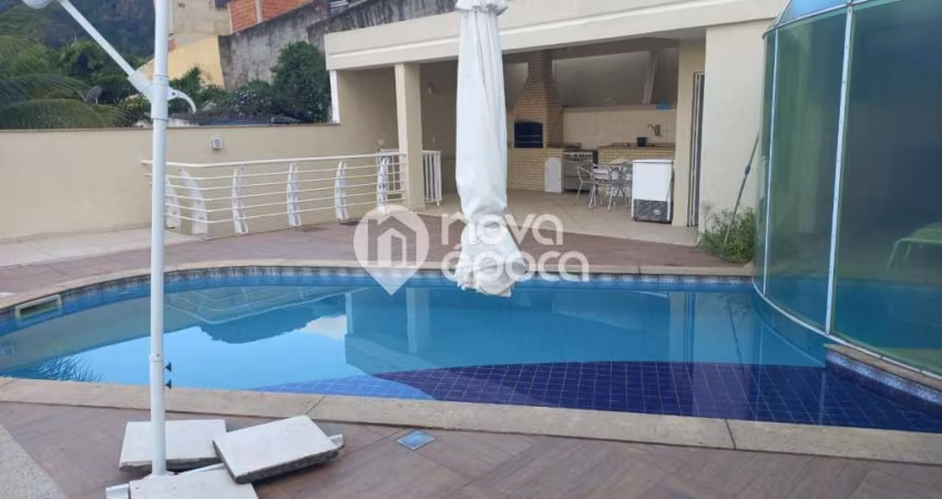Casa em condomínio fechado com 5 quartos à venda na Rua Isaac Newton, Freguesia (Jacarepaguá), Rio de Janeiro