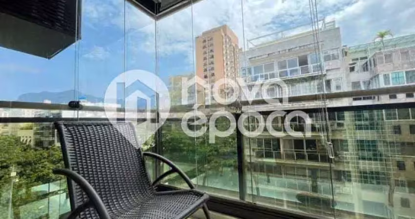 Flat com 1 quarto à venda na Avenida General San Martin, Leblon, Rio de Janeiro