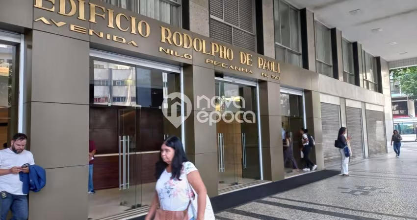 Sala comercial com 3 salas à venda na Avenida Nilo Peçanha, Centro, Rio de Janeiro