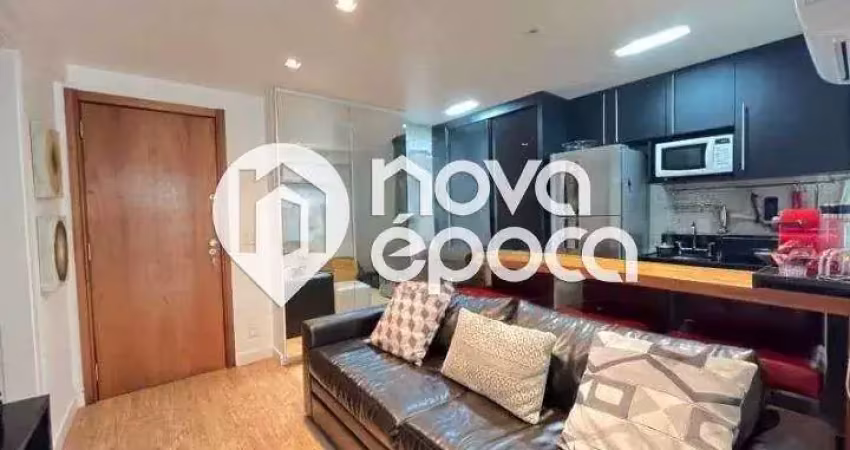 Flat com 1 quarto à venda na Avenida General San Martin, Leblon, Rio de Janeiro