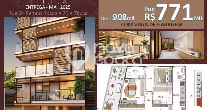 Apartamento com 2 quartos à venda na Rua Doutor Renato Rocco, Tijuca, Rio de Janeiro