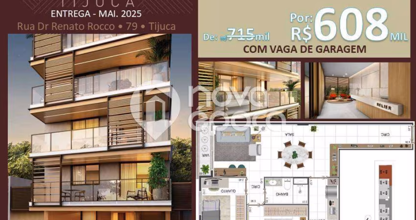 Apartamento com 2 quartos à venda na Rua Doutor Renato Rocco, Tijuca, Rio de Janeiro