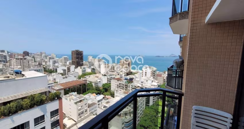 Flat com 2 quartos à venda na Rua João Líra, Leblon, Rio de Janeiro