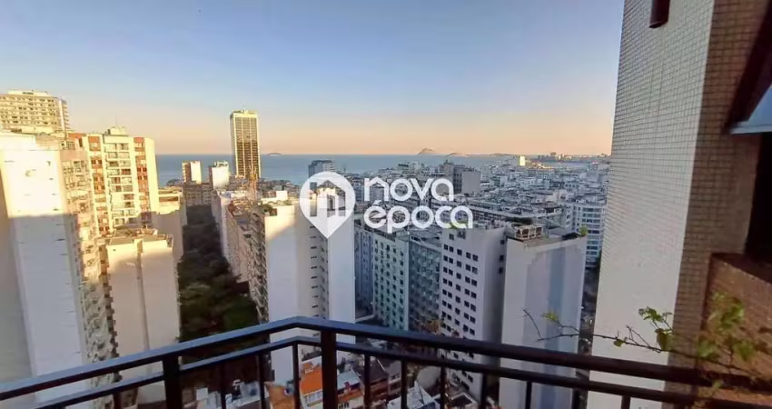 Flat com 2 quartos à venda na Avenida Princesa Isabel, Copacabana, Rio de Janeiro