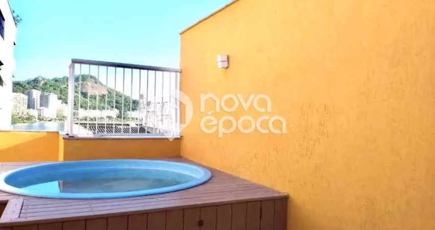 Cobertura com 1 quarto à venda na Rua Custódio Serrão, Lagoa, Rio de Janeiro