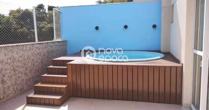 Cobertura com 3 quartos à venda na Avenida Geremário Dantas, Pechincha, Rio de Janeiro