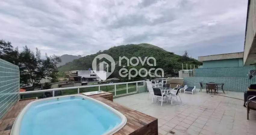 Recreio dos bandeirantes | cobertura 2 quartos, sendo 1 suite