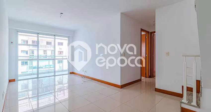 Recreio dos bandeirantes | cobertura 2 quartos, sendo 1 suite