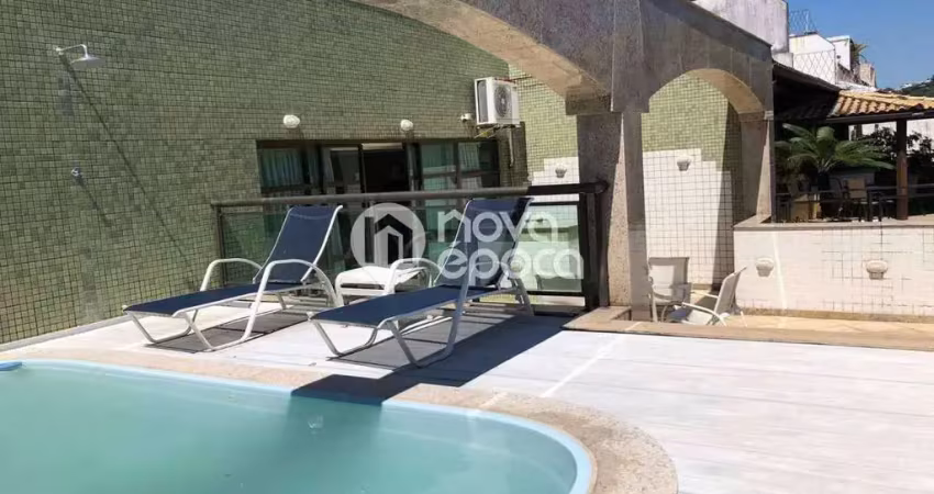 Barra da tijuca | cobertura 5 quartos, sendo 4 suites