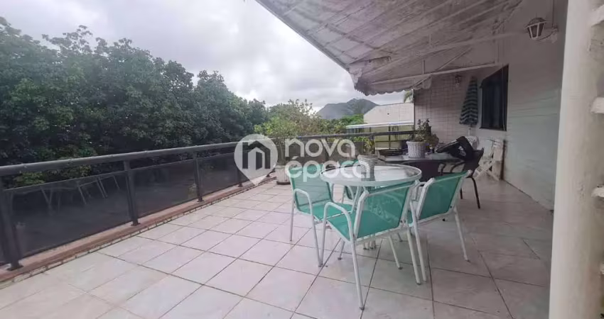 Recreio dos bandeirantes | cobertura 3 quartos, sendo 3 suites