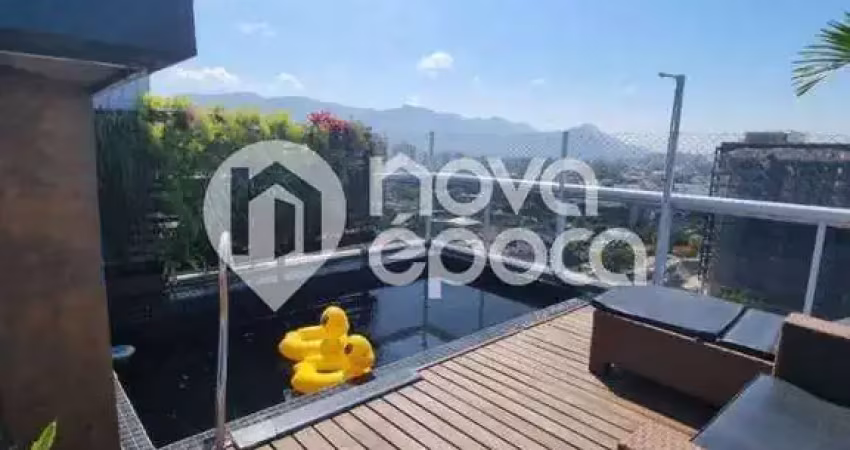 Recreio dos bandeirantes | cobertura 4 quartos, sendo 1 suite