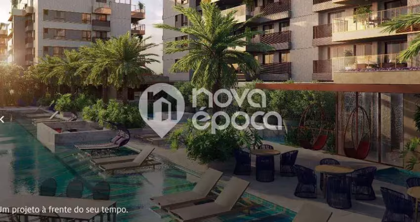 Barra da tijuca | apartamento garden 2 quartos, sendo 1 suite