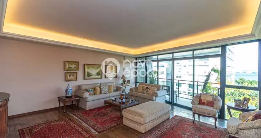 Apartamento com 4 quartos à venda na Avenida Lineu de Paula Machado, Lagoa, Rio de Janeiro