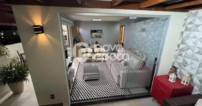 Freguesia (jacarepaguá) | cobertura 2 quartos, sendo 1 suite