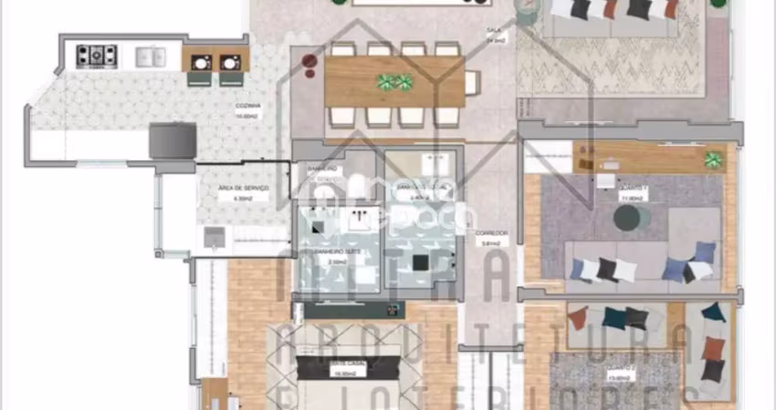 Apartamento com 3 quartos à venda na Rua Raul Pompéia, Copacabana, Rio de Janeiro