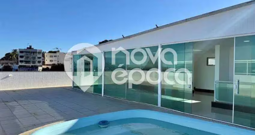 Freguesia (ilha do governador) | cobertura 4 quartos, sendo 3 suites