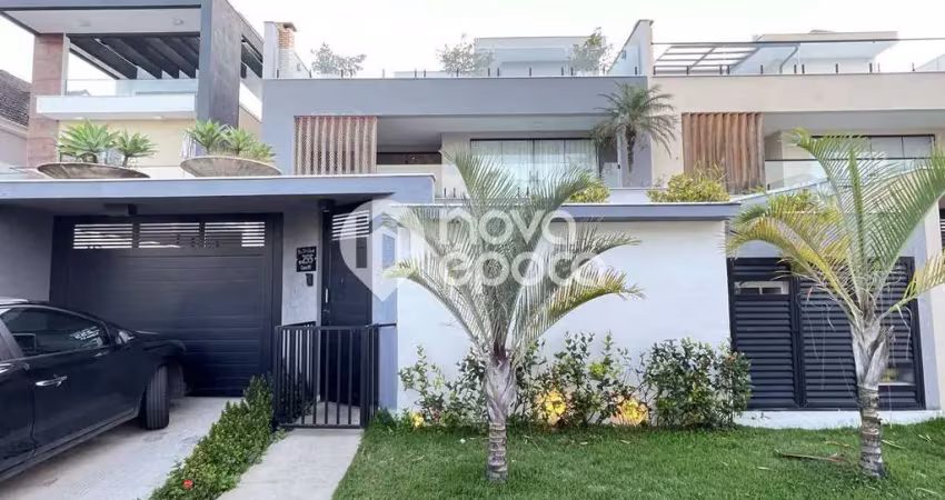 Recreio dos bandeirantes | casa 4 quartos, sendo 4 suites