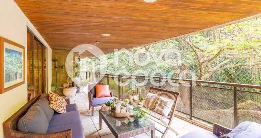 Jardim botânico | apartamento 4 quartos, sendo 4 suites