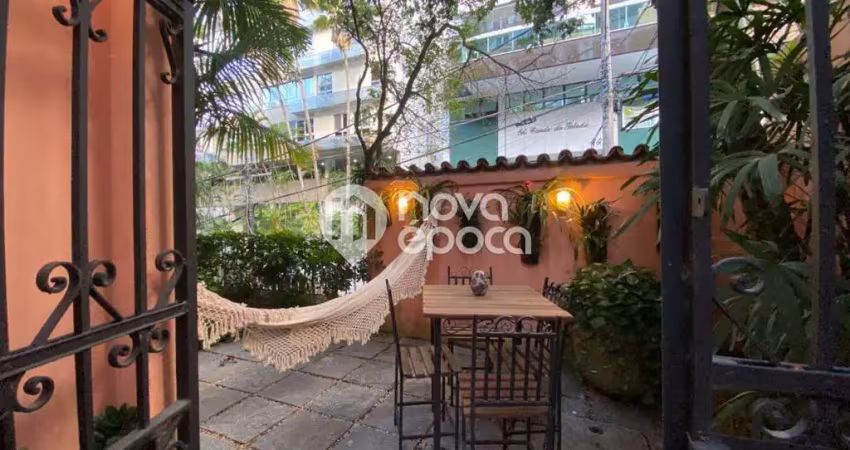Leblon | apartamento garden 3 quartos, sendo 1 suite