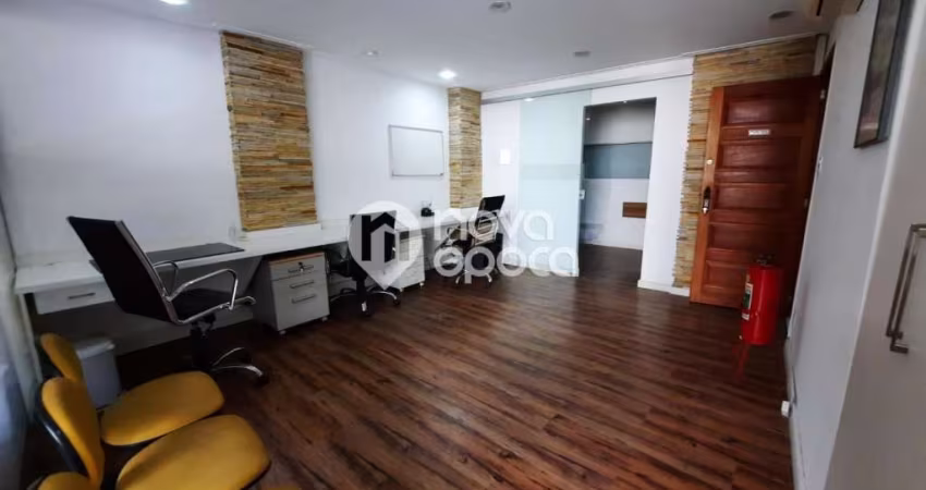 Sala comercial com 2 salas à venda na Rua Leandro Martins, Centro, Rio de Janeiro