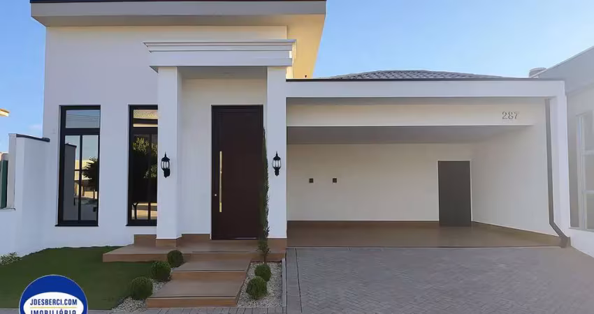 Casa / sobrado em condomínio no residencial portal do sol em holambra